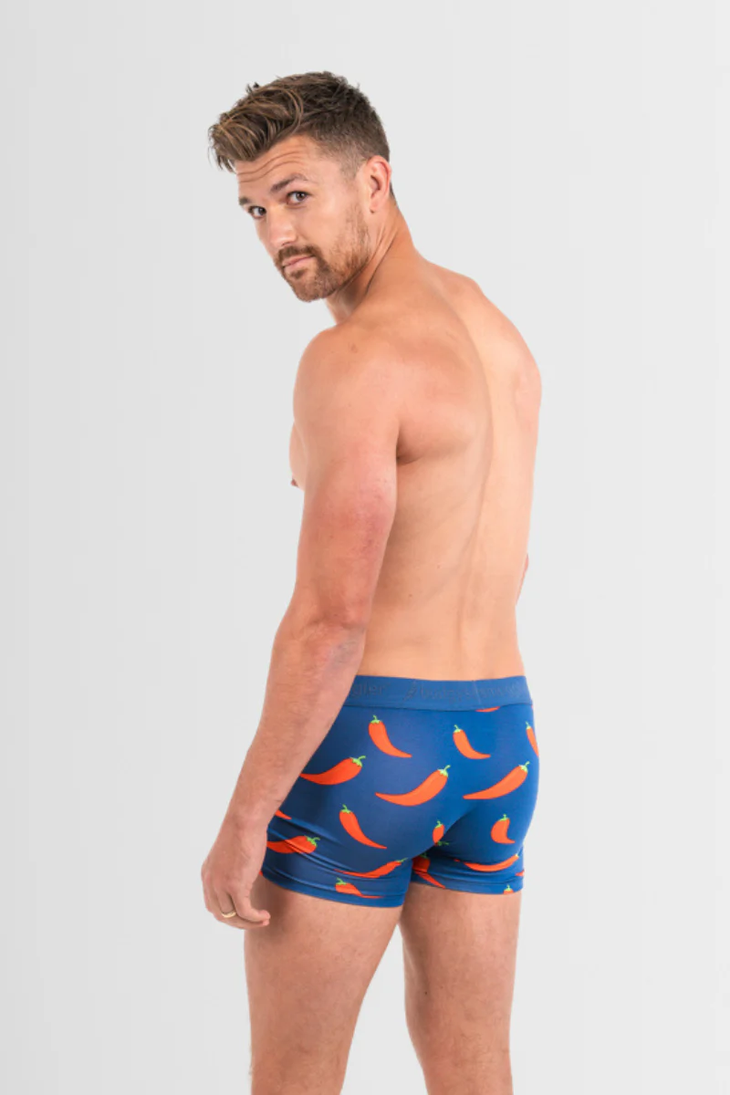 Men's Underwear Trunks in Chilli Willies - Image 3