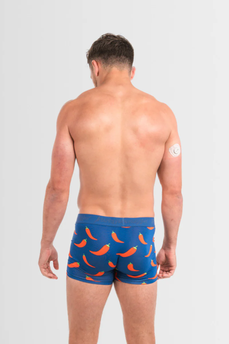 Men's Underwear Trunks in Chilli Willies - Image 9