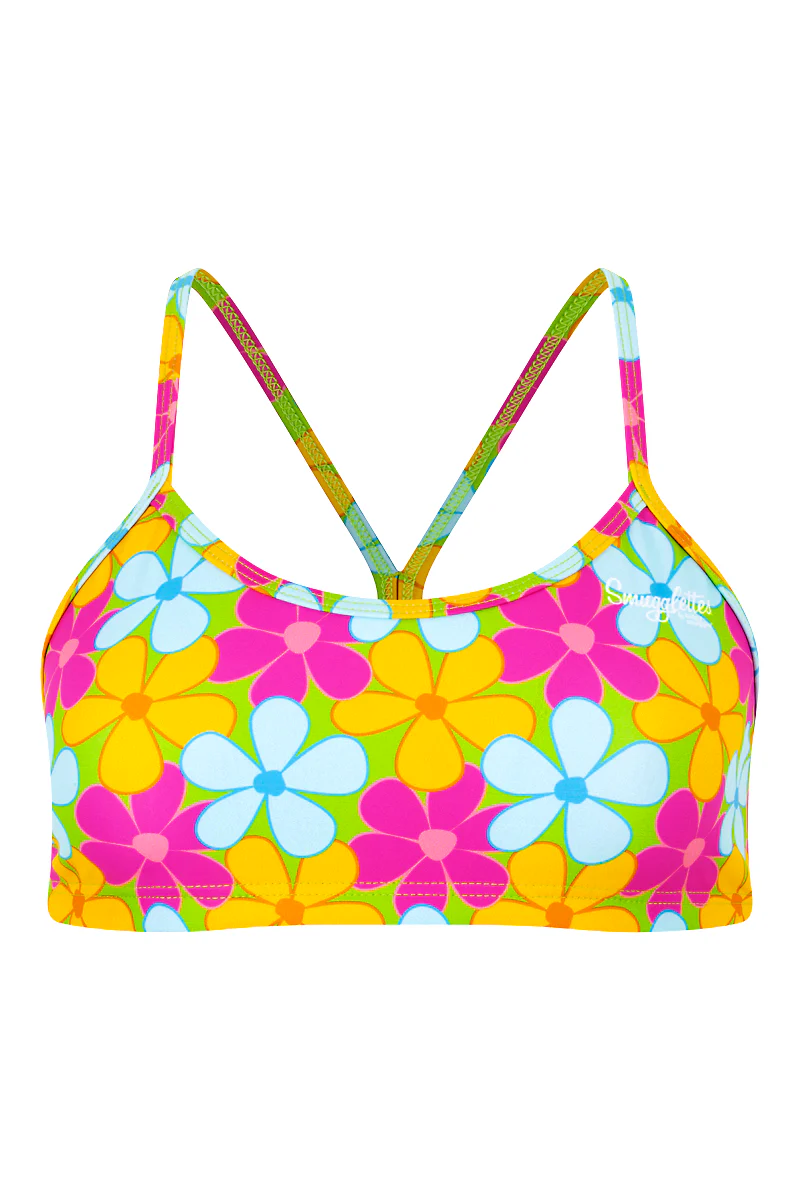 Freshwater Top in Fluro Flowers - Image 3