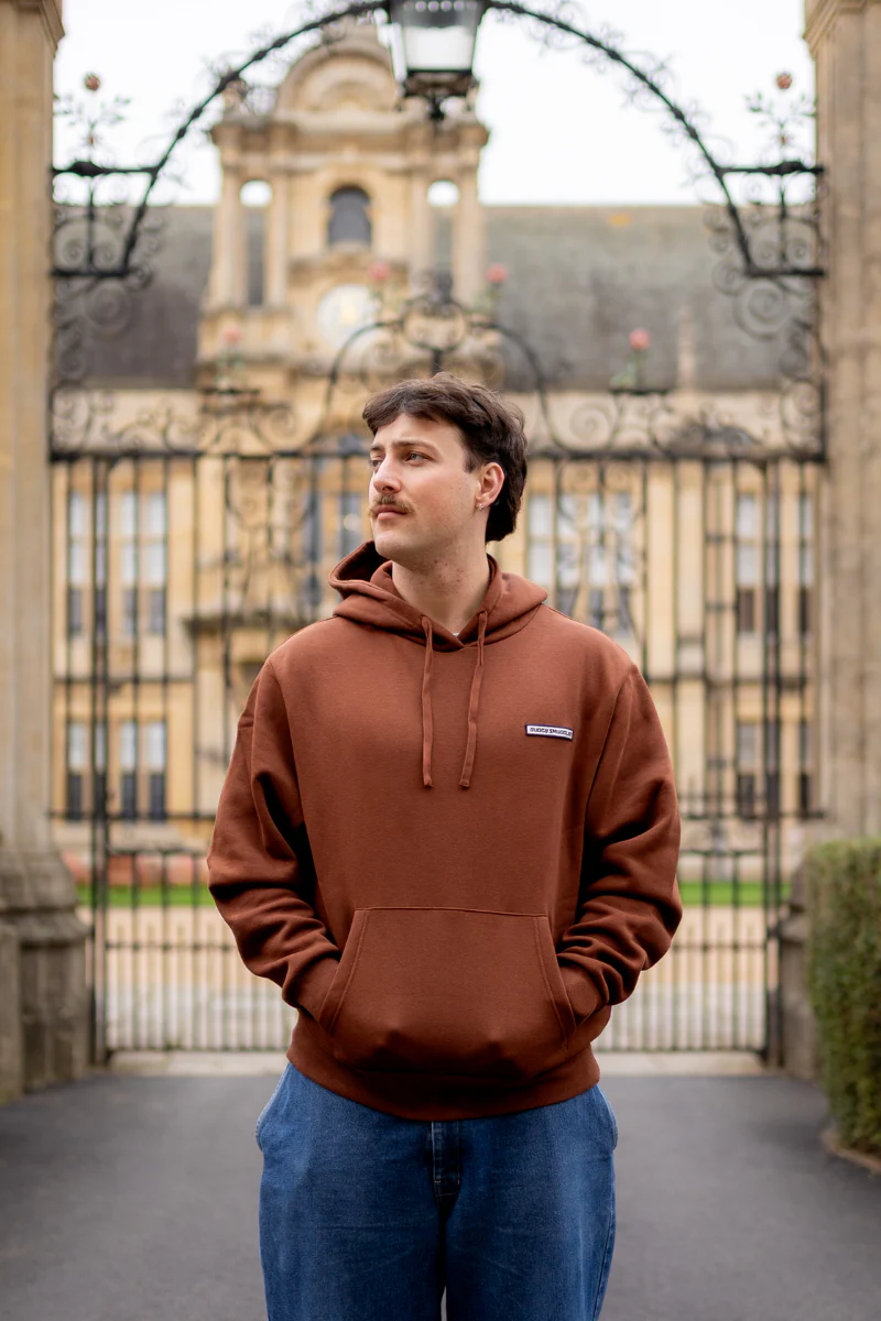 Hoodie in Brown Bondi Store - Image 7