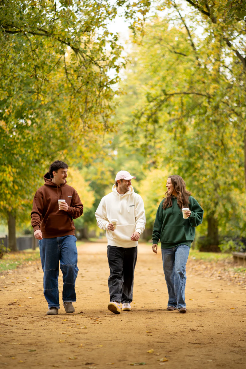 Hoodie in Brown Bondi Store - Image 9