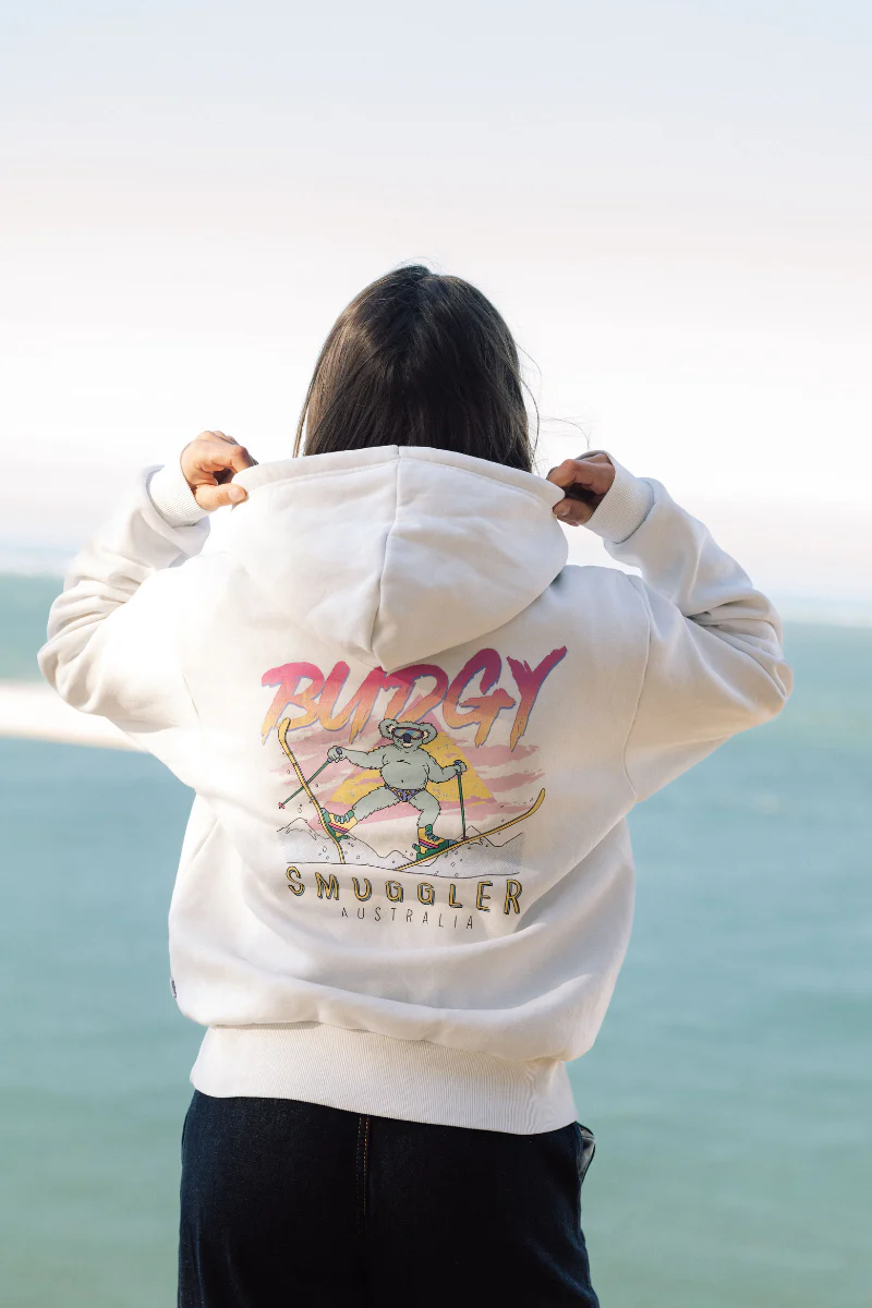 Hoodie in Cream Koala Ski - Image 3