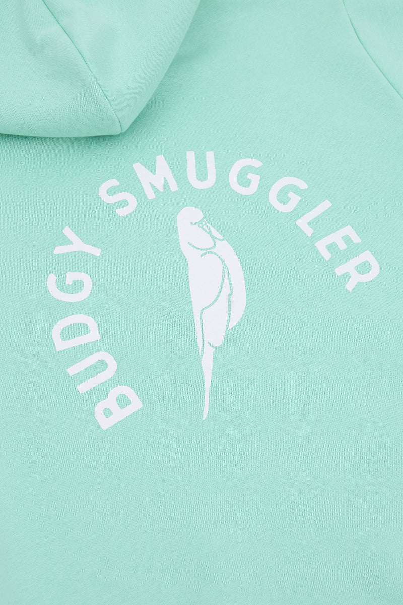 Hoodie in Teal Budgy Arch - Image 8