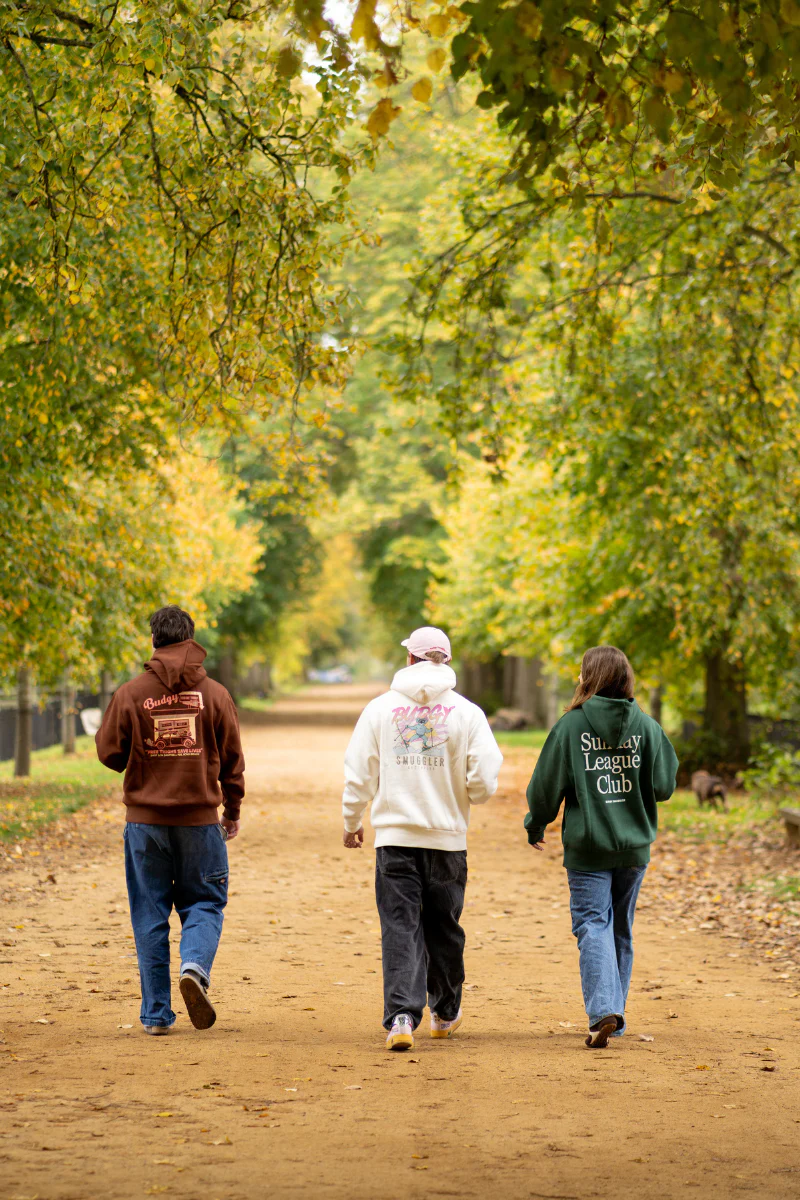 Hoodie in Green Sunday League Club - Image 8