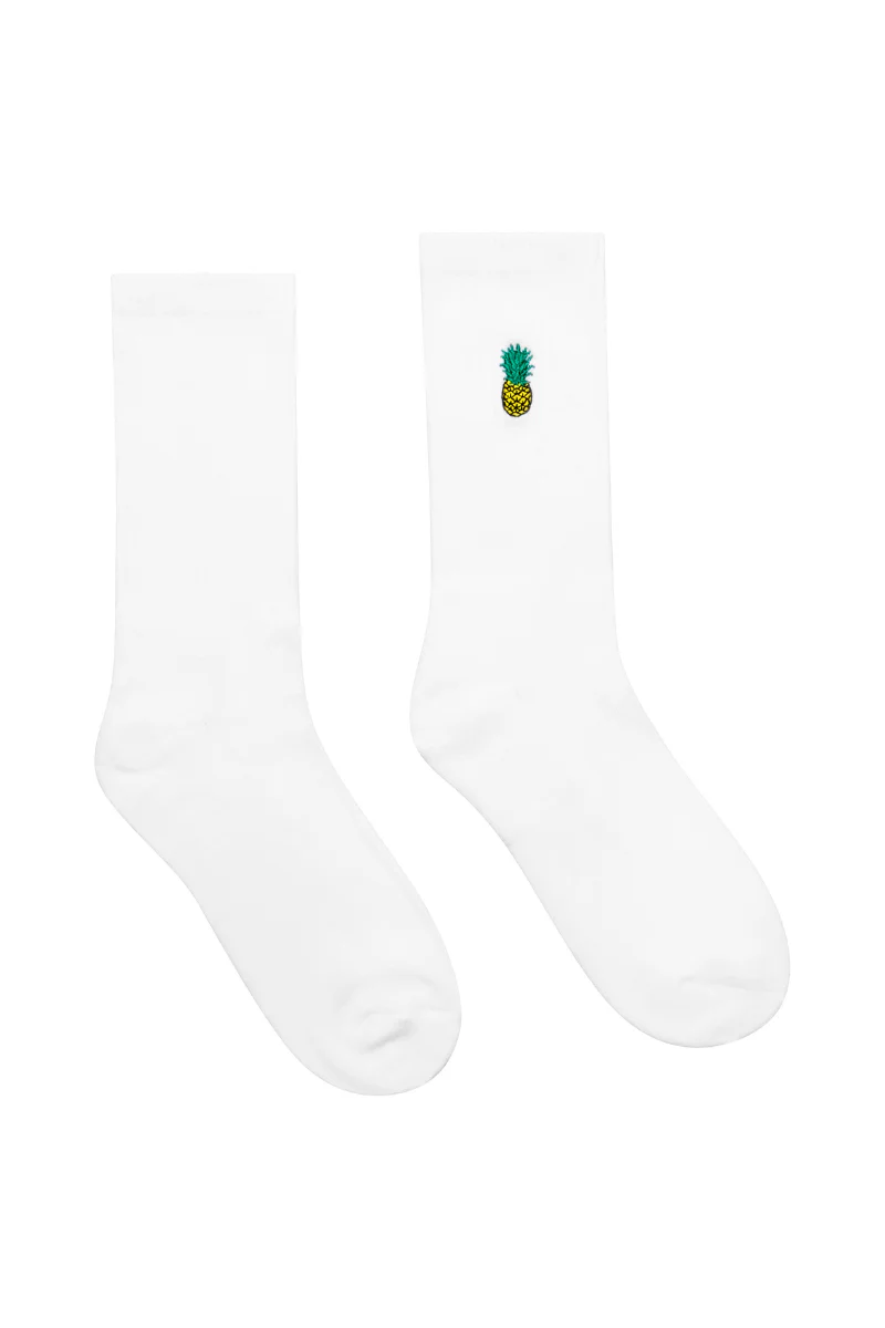 Pineapple Budgy Crew Socks - Image 3