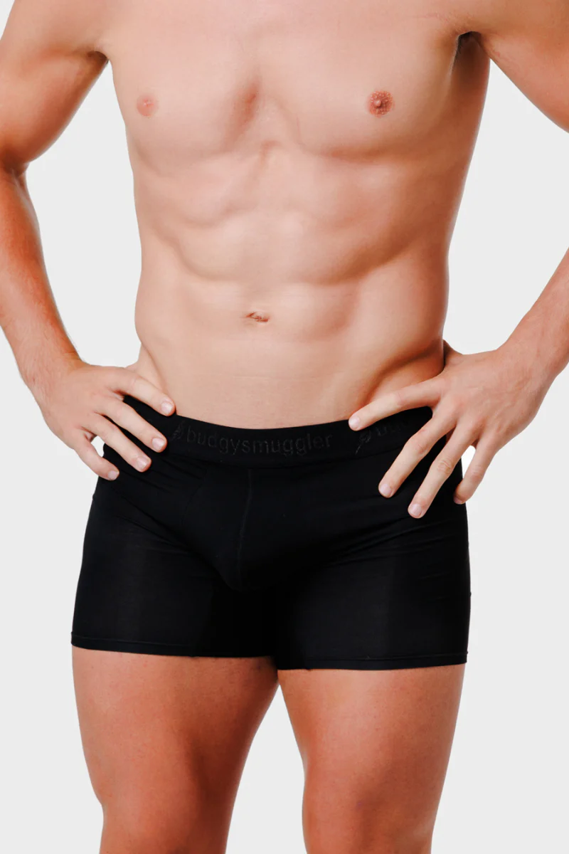 Men's Underwear Trunks in Black - Image 4