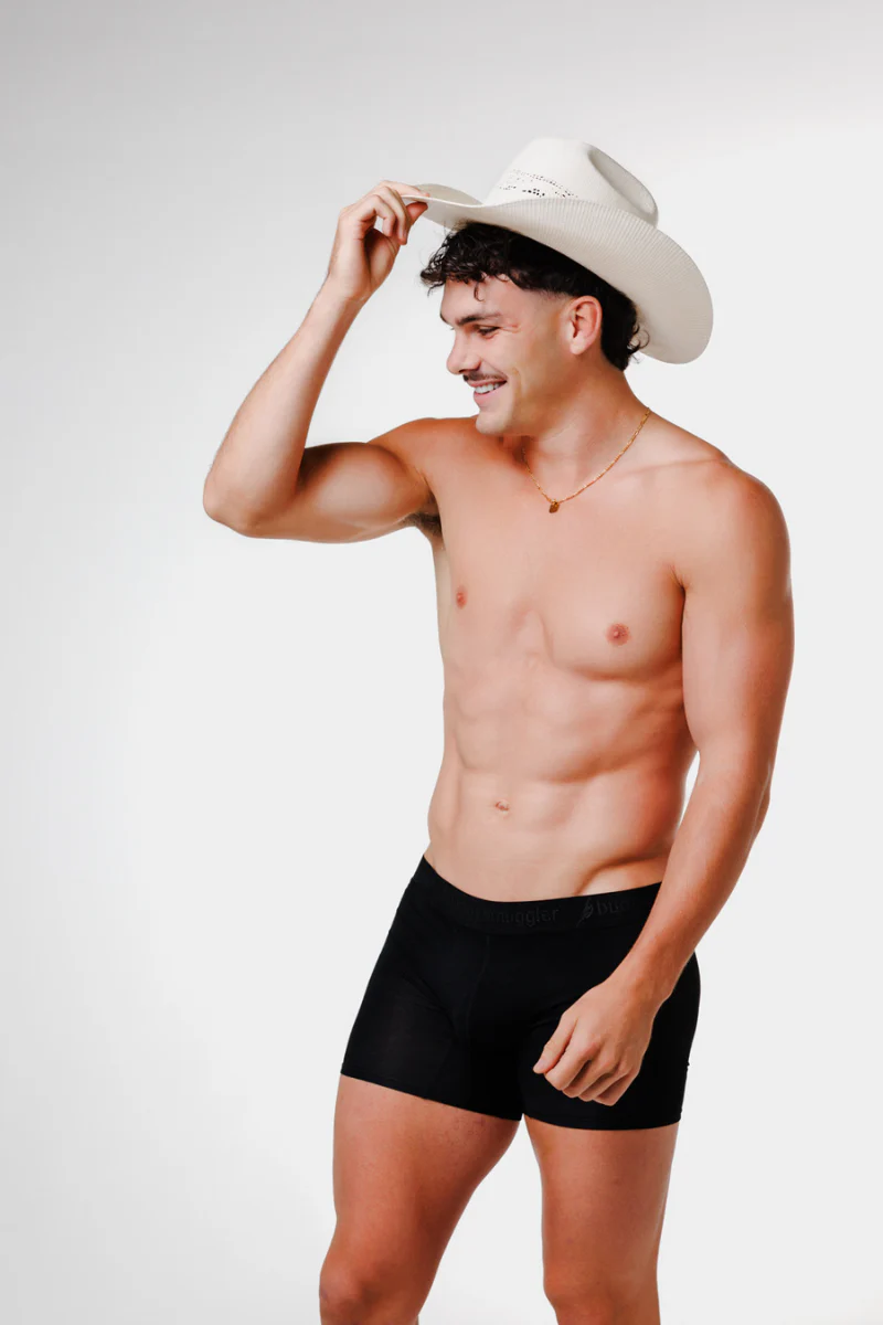 Men's Underwear Trunks in Black - Image 6