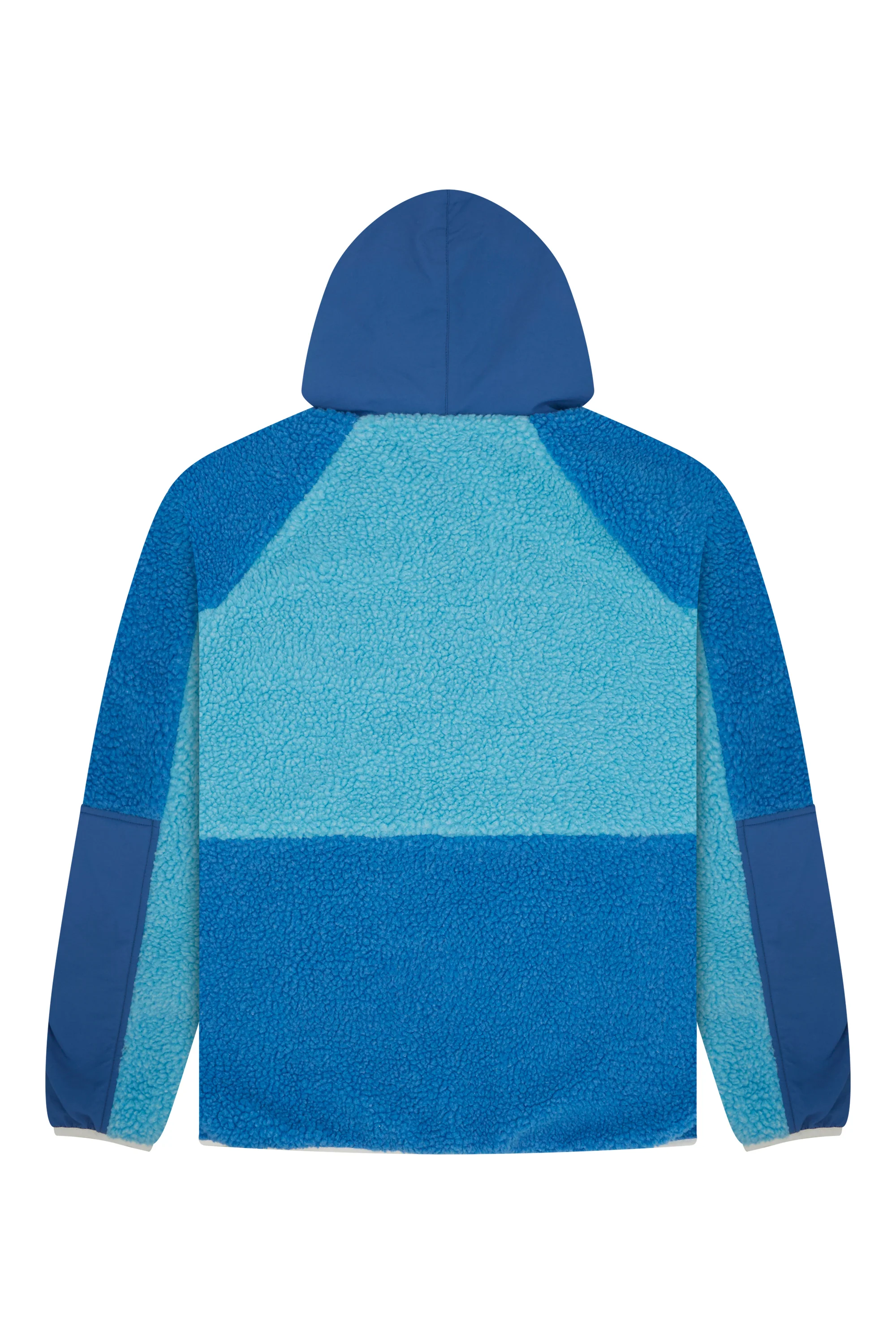 Retro Polar Fleece in Blue On Blue Baby - Image 7