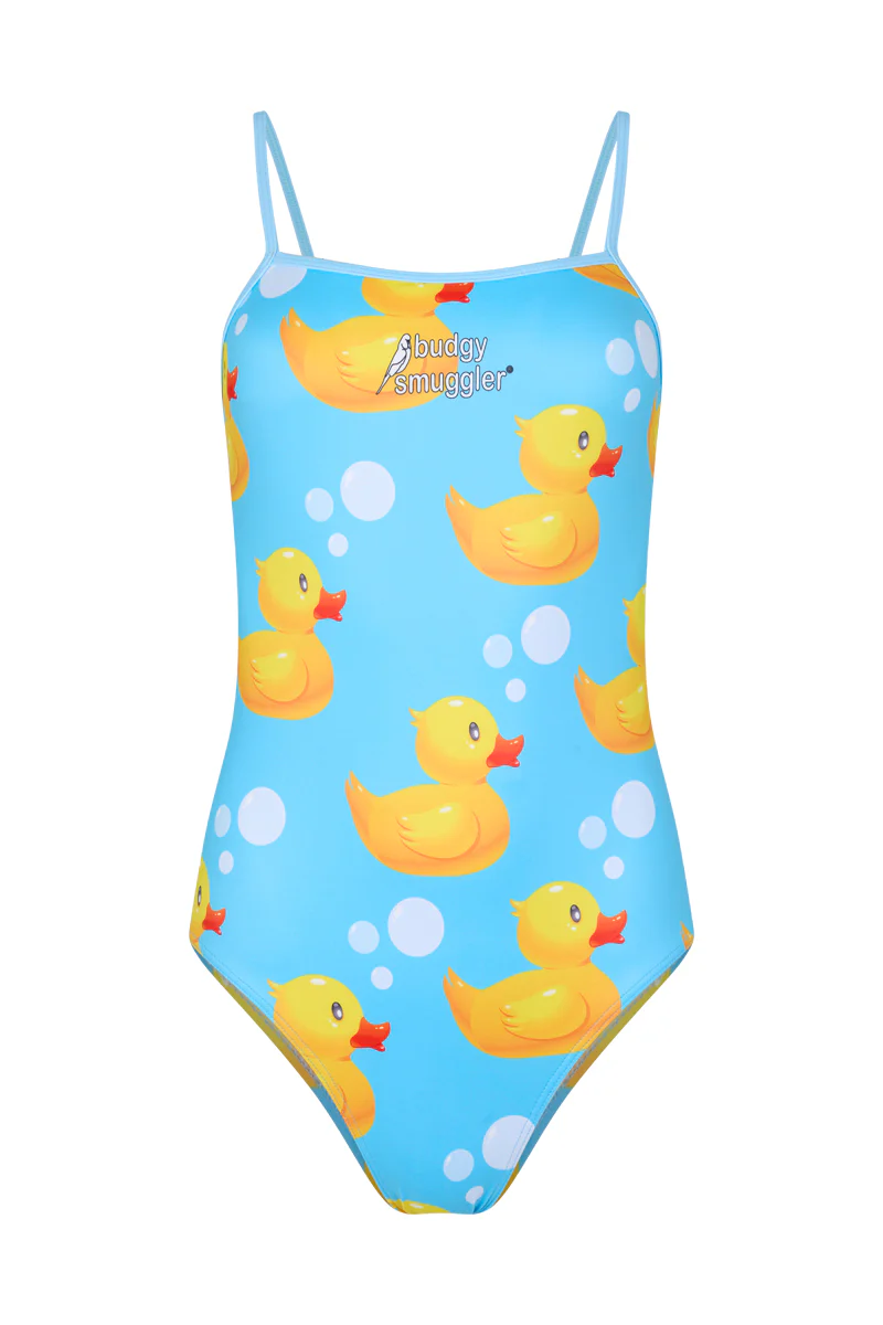 Thin Strap Racer in Rubber Ducks - Image 8