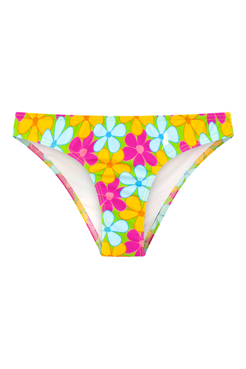 Shelly Bottom in Fluro Flowers - Image 3