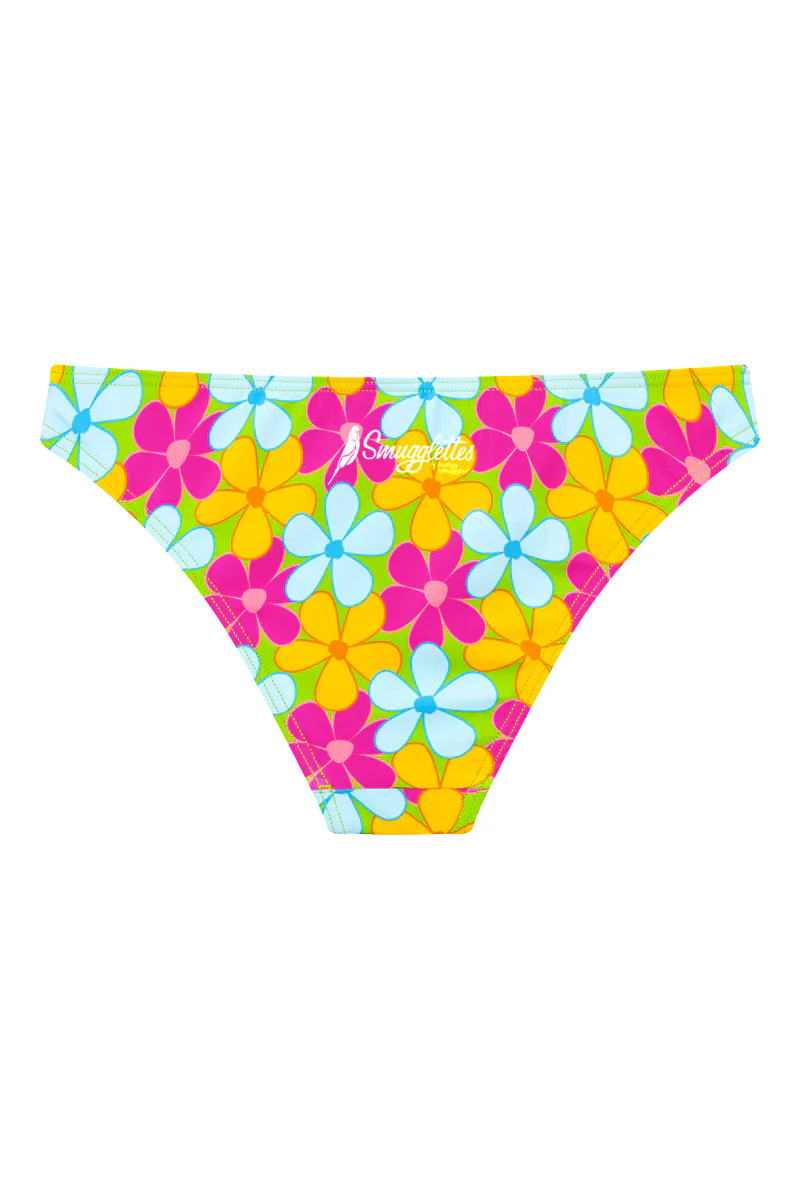 Shelly Bottom in Fluro Flowers - Image 4